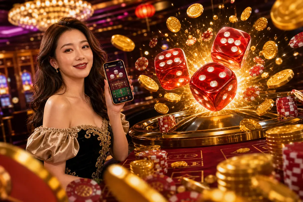 mae445 Casino meja live dealer baccarat